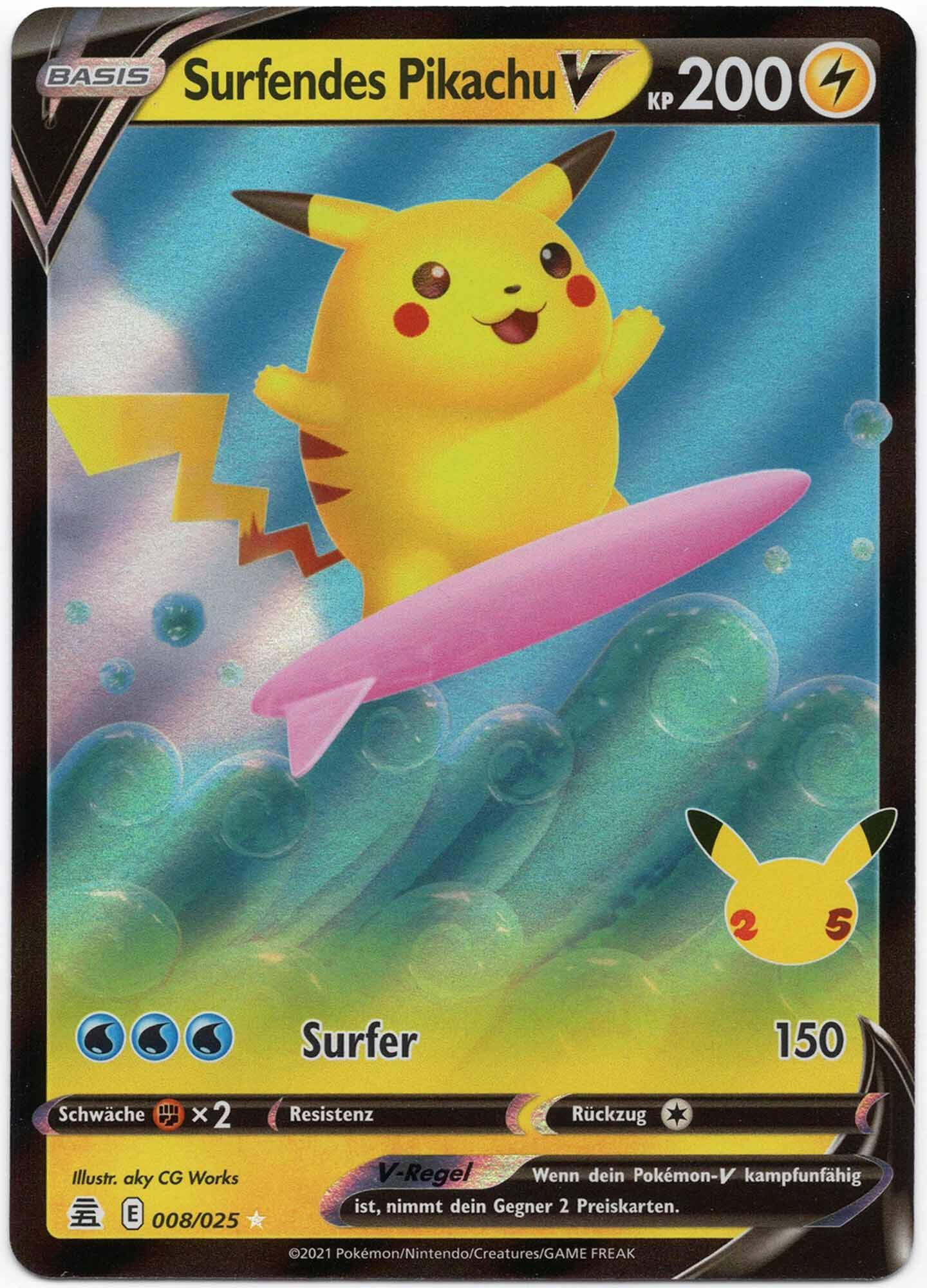 surfendes-pikachu-v-008-025-pokemon-tcg-near-mint Surfendes Pikachu V - 008/025 - Pokémon TCG - Near Mint