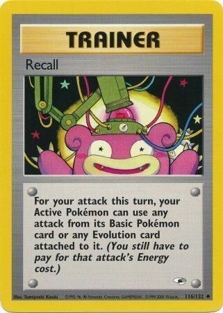 Recall - 116/132 - Unlimited - EN