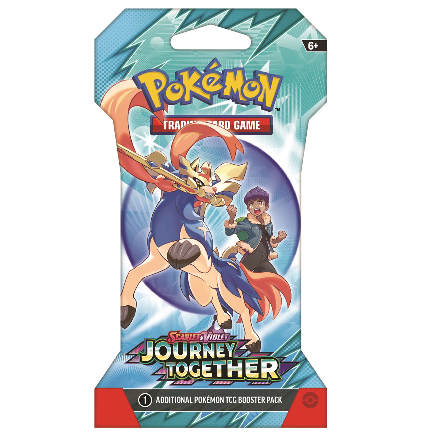 Pokémon TCG: Scarlet & Violet - Journey together (SV09) Sleeved Booster Pack (10 Cards) - EN