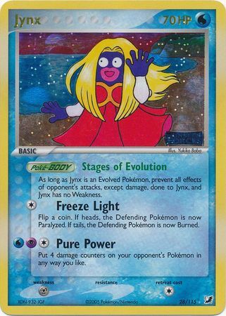 Jynx - 28/115 - Reverse Holo - EN