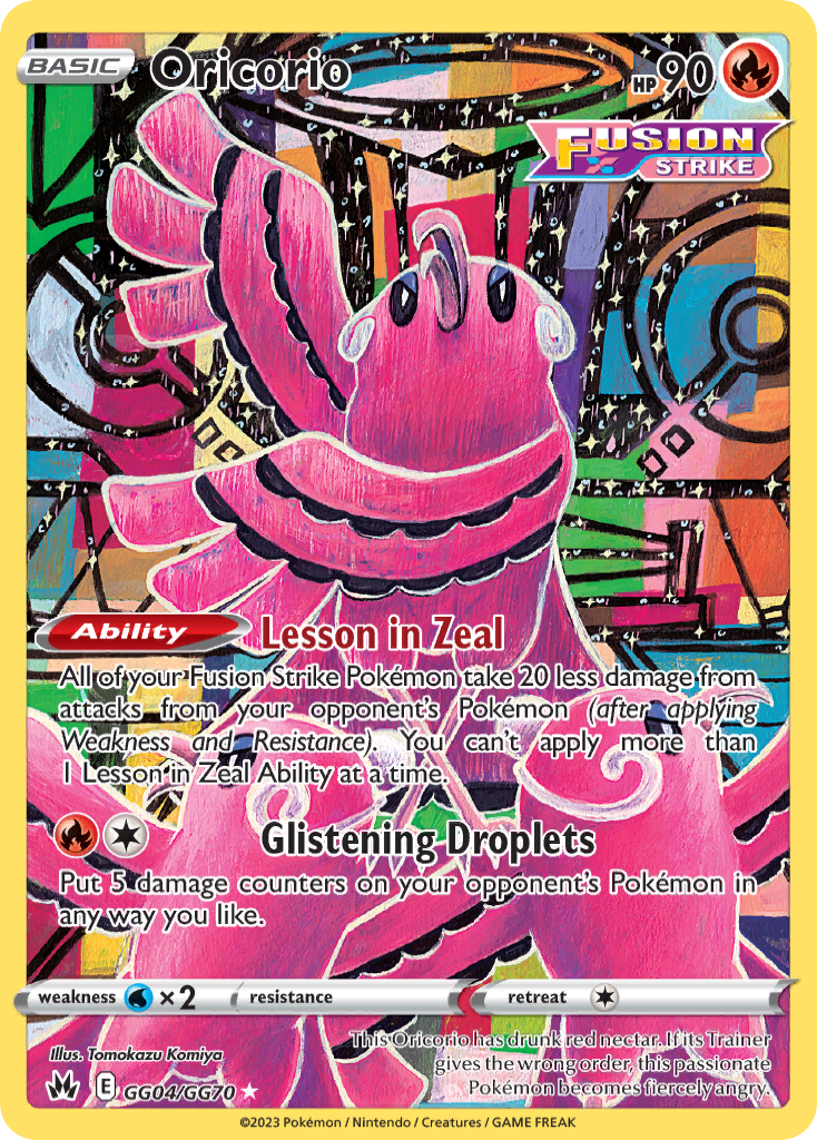 Oricorio - GG04/GG70 - EN
