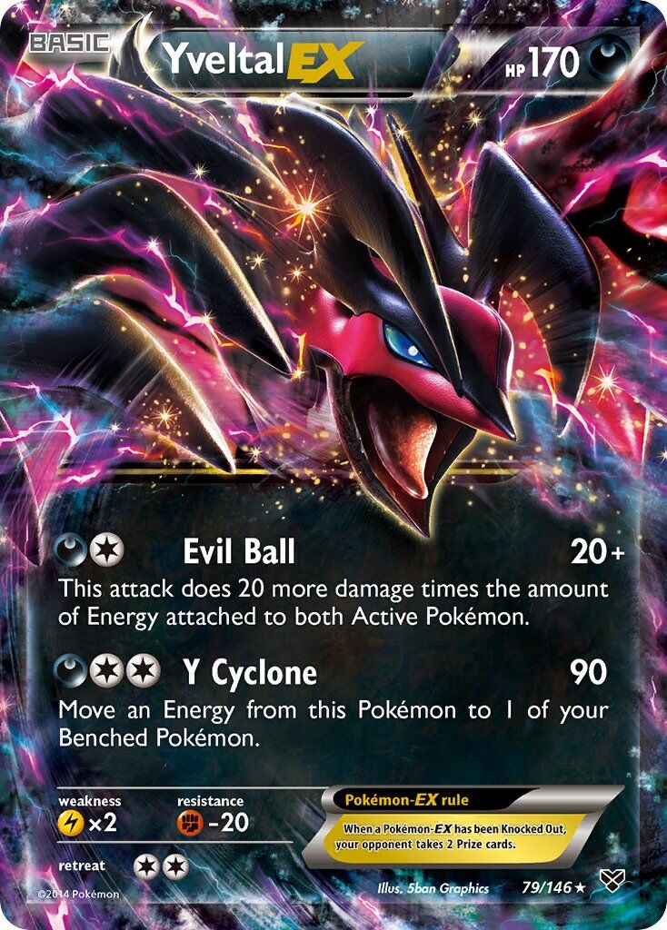 Yveltal-EX - 79/146 - EN Yveltal-EX - 79/146 - EN