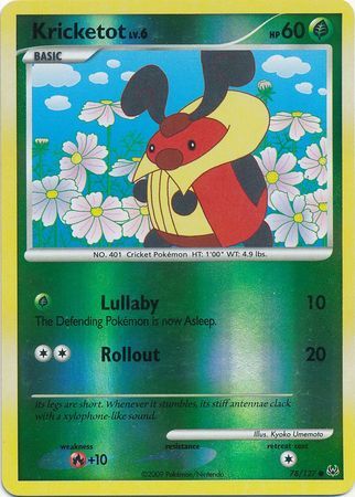 Kricketot - 78/127 - Reverse Holo - EN Kricketot - 78/127 - Reverse Holo - EN