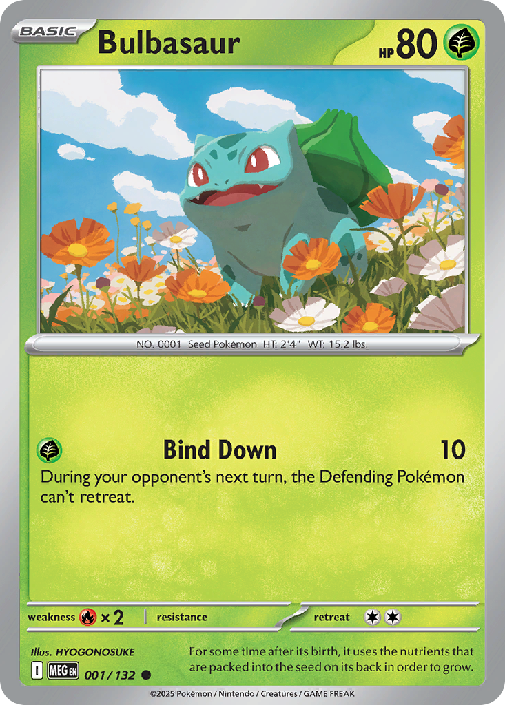 Bulbasaur - 001/132 - EN Bulbasaur - 001/132 - EN