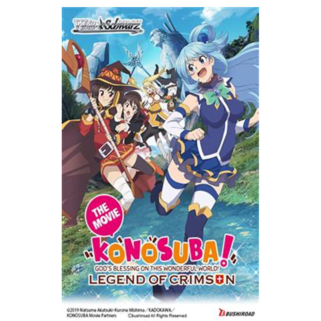 Konosuba! Gods Blessing On This Wonderful World! - Legends of Crimson Display (20 Packs) REPRINT - Weiss Schwarz TCG - EN Konosuba! Gods Blessing On This Wonderful World! - Legends of Crimson Display (20 Packs) REPRINT - Weiss Schwarz TCG - EN