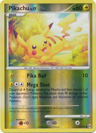 Pikachu - 71/99 - Reverse Holo - EN Pikachu - 71/99 - Reverse Holo - EN