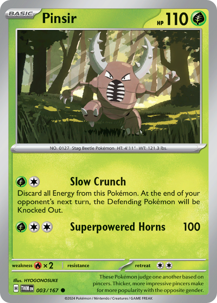 Pinsir - 003/167 - EN Pinsir - 003/167 - EN