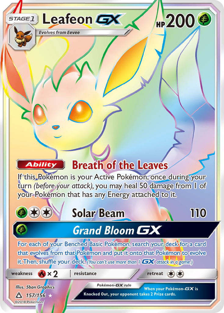 Leafeon-GX - 157/156 - EN