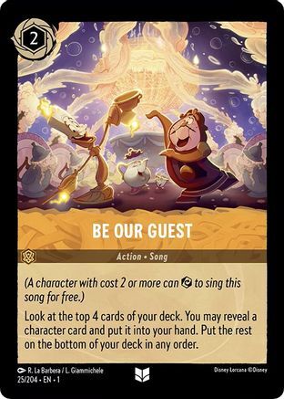 Be Our Guest - 25/204 - EN Be Our Guest - 25/204 - EN