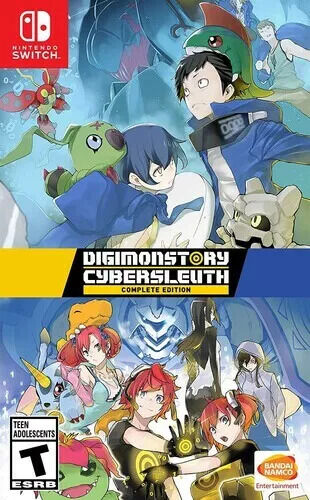 Digimon Story Cyber Sleuth Complete Edition - NEW Sealed - Nintendo Switch - US Digimon Story Cyber Sleuth Complete Edition - NEW Sealed - Nintendo Switch - US