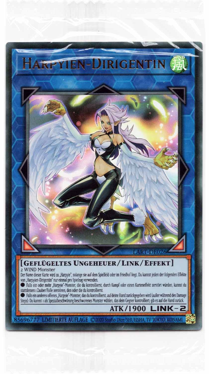 Harpyien-Dirigentin - LART-DE026 - Ultra Rare - Sealed