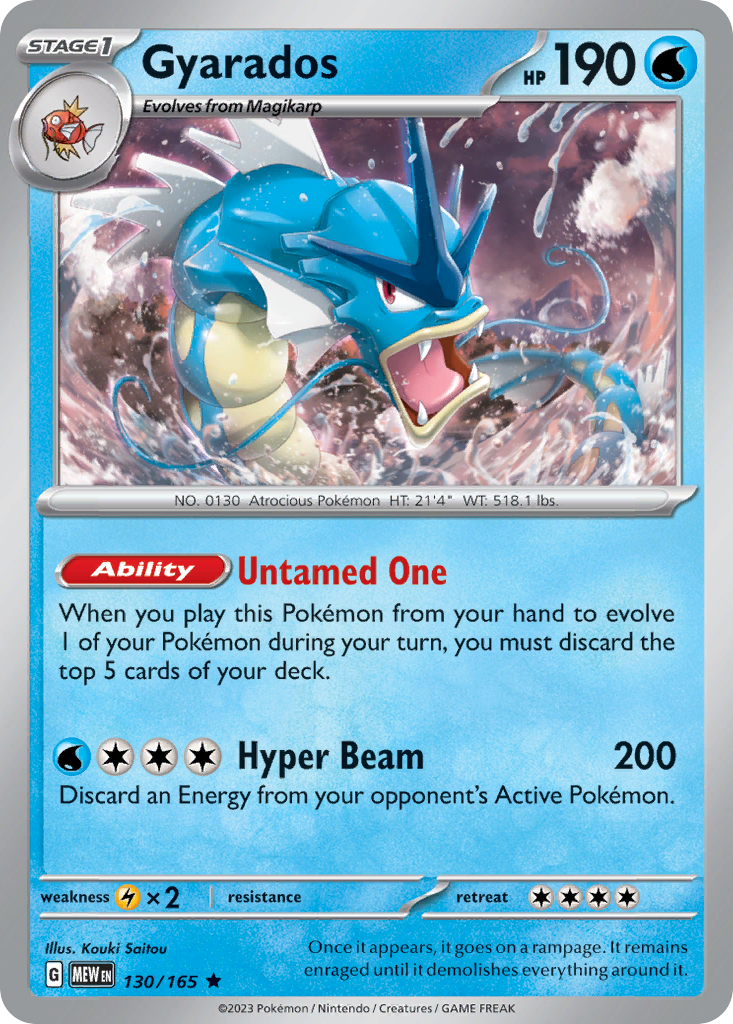 Gyarados - 130/207 - EN