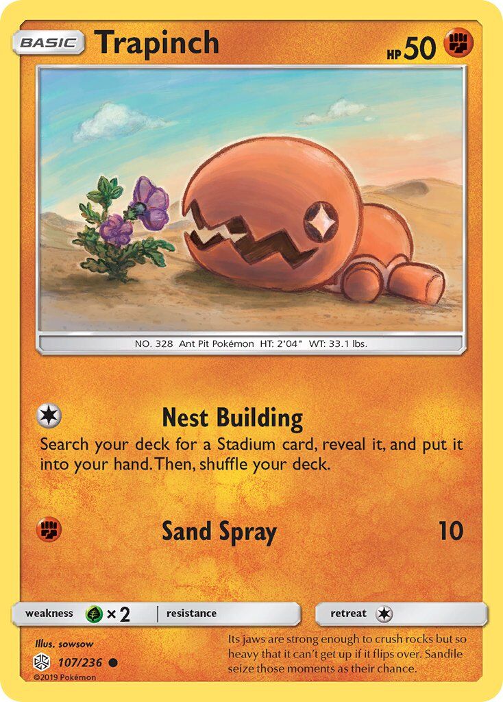Trapinch - 107/236 - EN Trapinch - 107/236 - EN