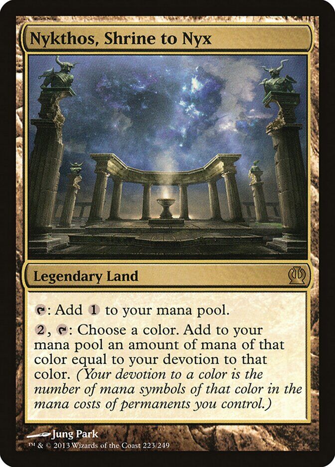 Nykthos, Shrine to Nyx - THS 223 - Normal - EN - LP Nykthos, Shrine to Nyx - THS 223 - Normal - EN - LP