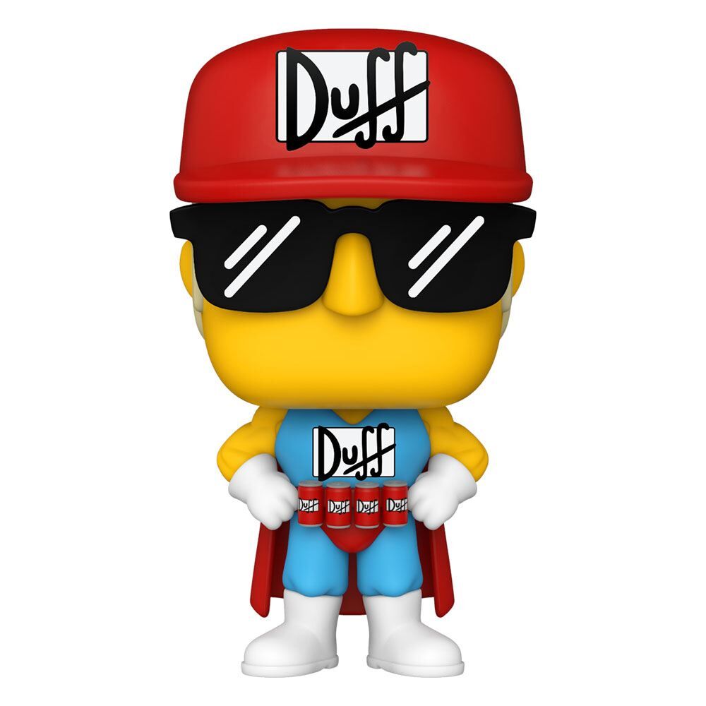 Simpsons POP! Animation Vinyl Figur Duffman 9 cm Simpsons POP! Animation Vinyl Figur Duffman 9 cm