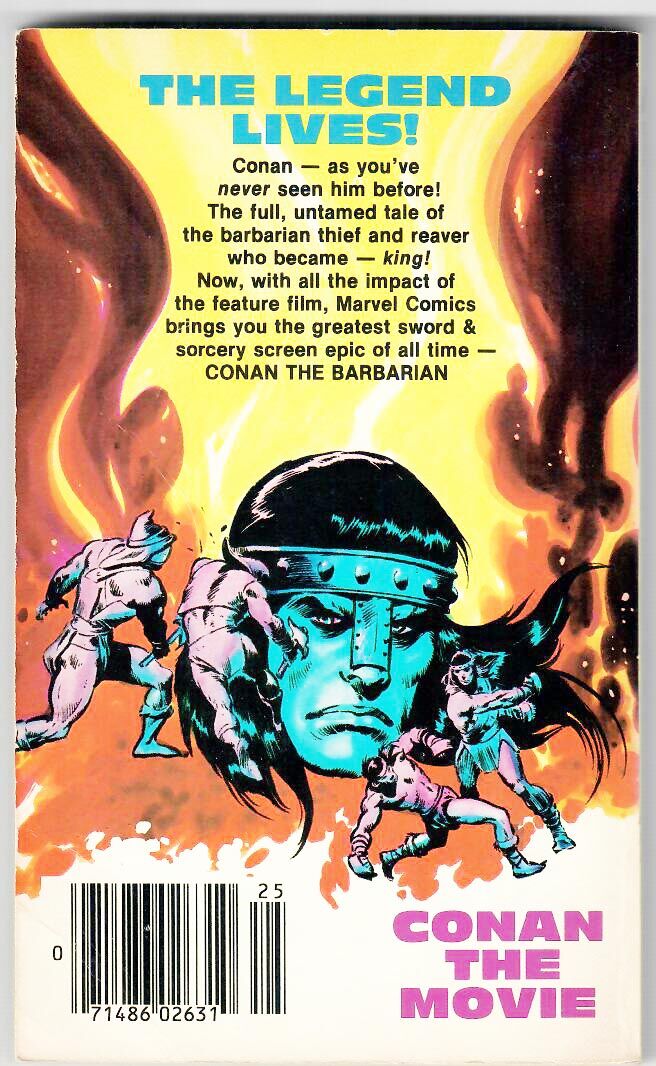 Conan the Barbarian Movie Paperback
