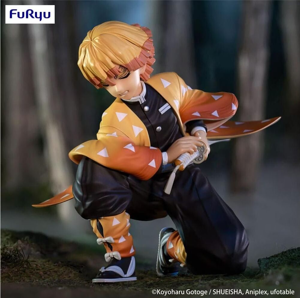 Demon Slayer: Kimetsu no Yaiba Noodle Stopper PVC Statue Zenitsu Agatsuma - 10 cm