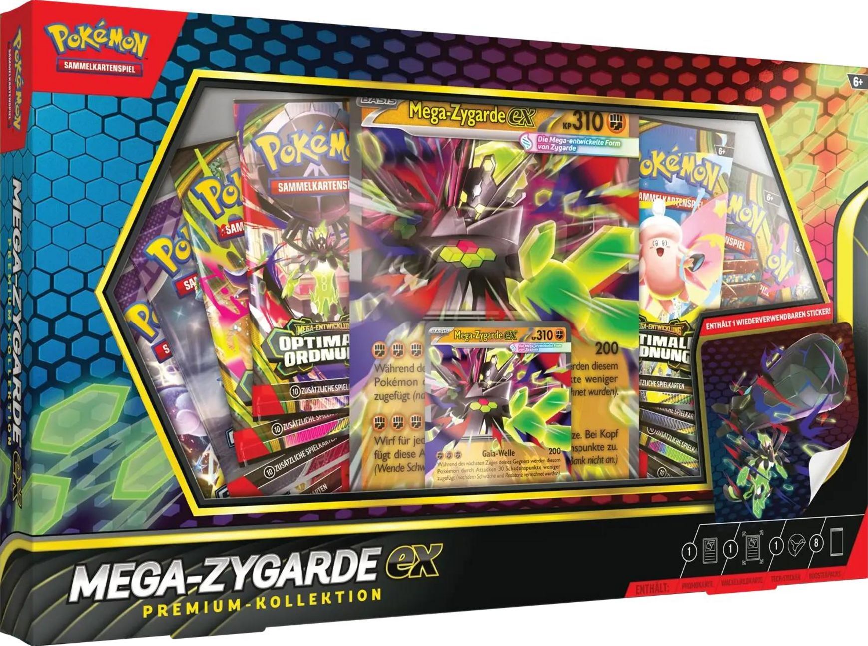 Pokémon TCG: Mega-Zygarde ex Premium Kollection - DE Pokémon TCG: Mega-Zygarde ex Premium Kollection - DE