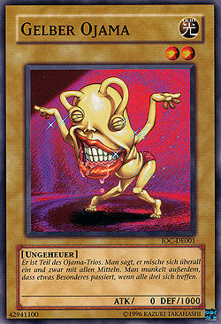 Gelber Ojama - Yu-Gi-Oh!