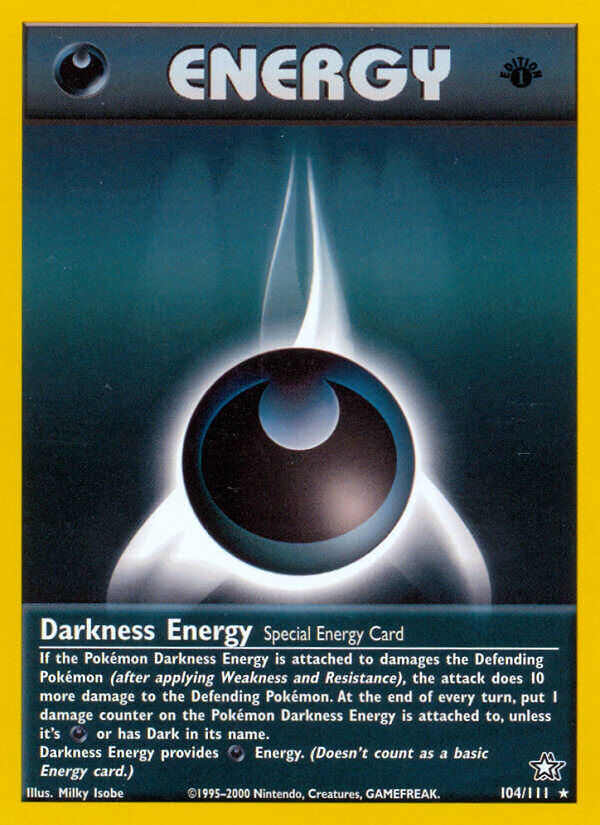 Darkness Energy - 104/111 - 1st Edition - EN