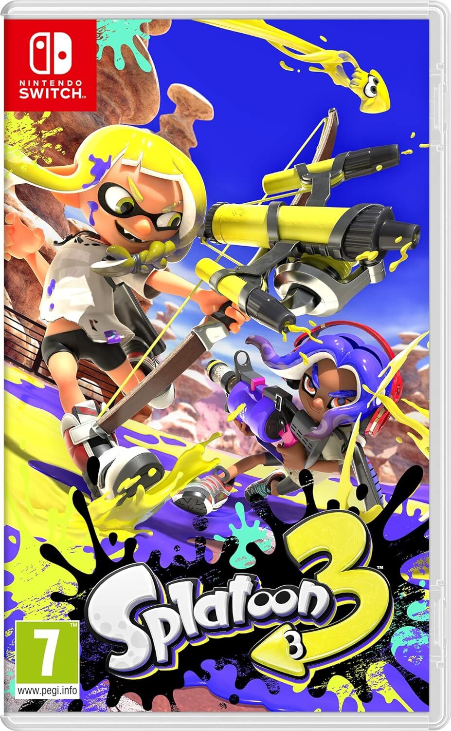 Splatoon 3 - NEW Sealed - Nintendo Switch - UK Splatoon 3 - NEW Sealed - Nintendo Switch - UK