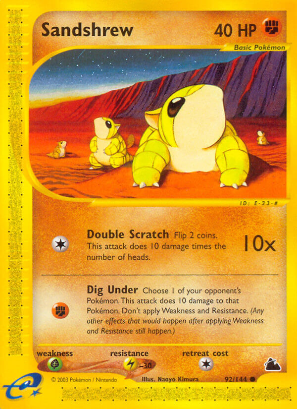 Sandshrew - 92/144 - EN