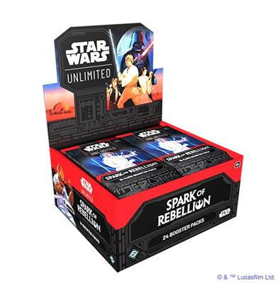 Star Wars: Unlimited - Spark of Rebellion - Booster Box - EN