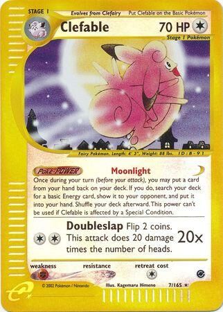 Clefable - 7/165 - Reverse Holo - EN