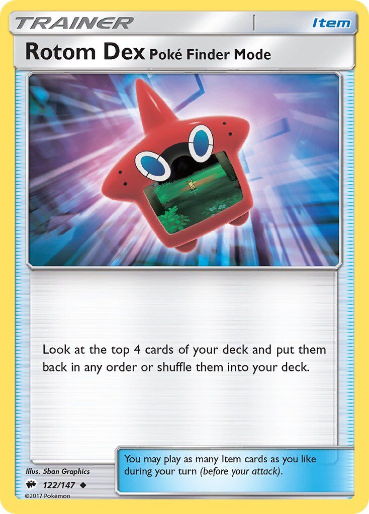 rotom-dex-poke-finder-mode-122-147-pokemon-tcg-lightly-played-en Rotom Dex Poké Finder Mode - 122/147 - Pokémon TCG - Lightly Played - EN