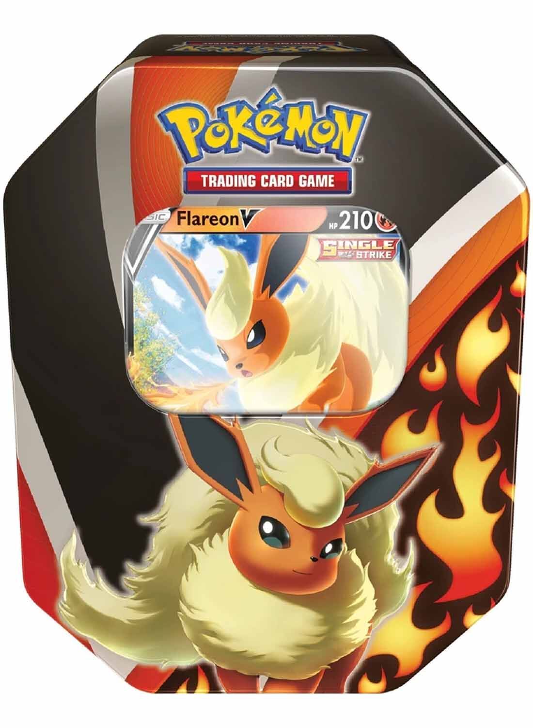 Pokémon Eevee Evolutions Flareon Tin Box 2021 - EN