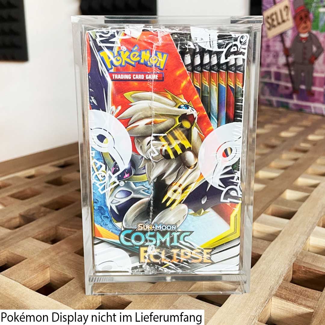 Pokémon Acrylic Booster Box Display (for Modern Displays)
