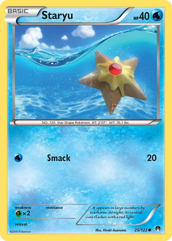 Staryu - 25/122 - EN