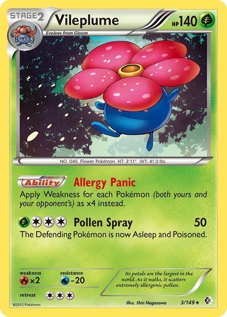 Vileplume - 3/149 - EN Vileplume - 3/149 - EN