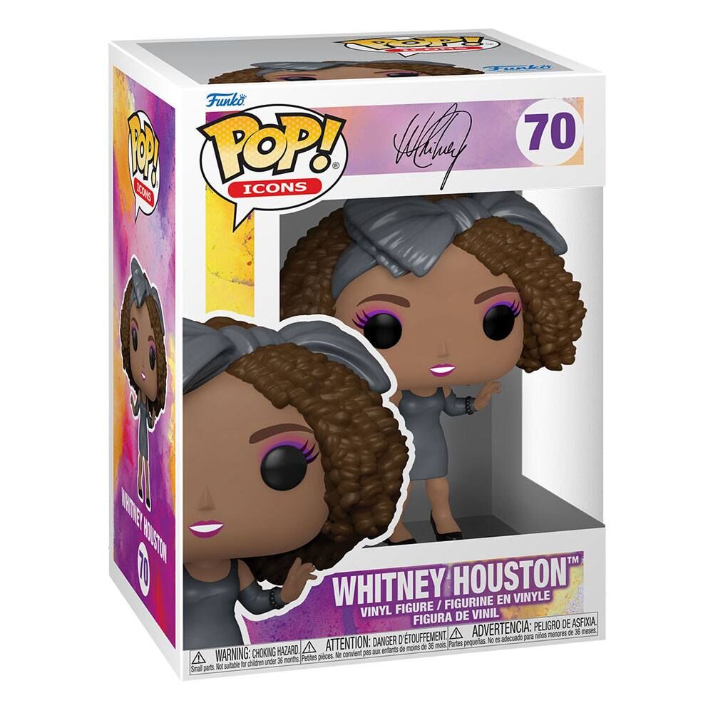 Whitney Houston POP! Icons Vinyl Figur Whitney Houston 9 cm