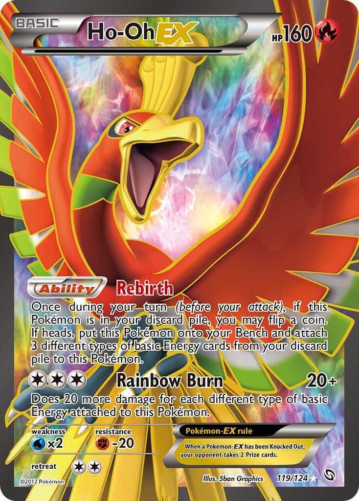Ho-Oh-EX - 119/124 - EN