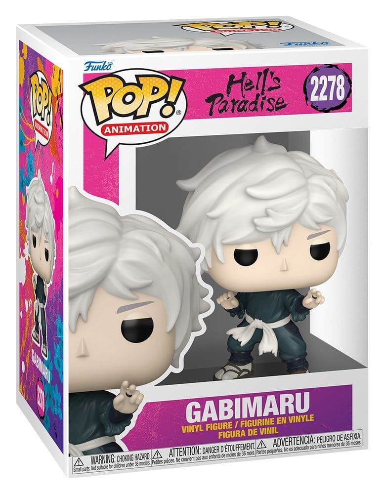 Jigokuraku POP! #2278 Hell's Paradise - Animation Vinyl Figur Gabimaru 9 cm