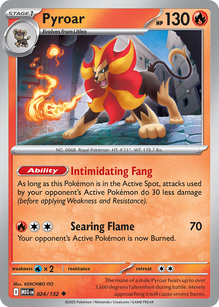Pyroar - 024/132 - EN