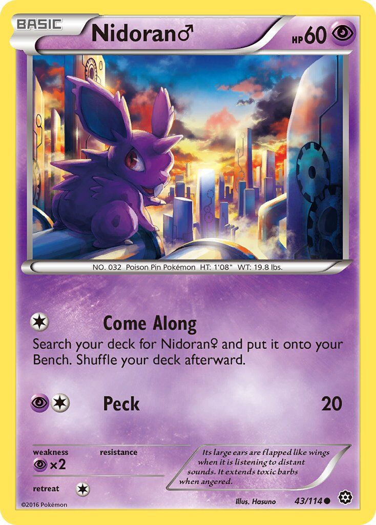 Nidoran Male - 43/114 - EN
