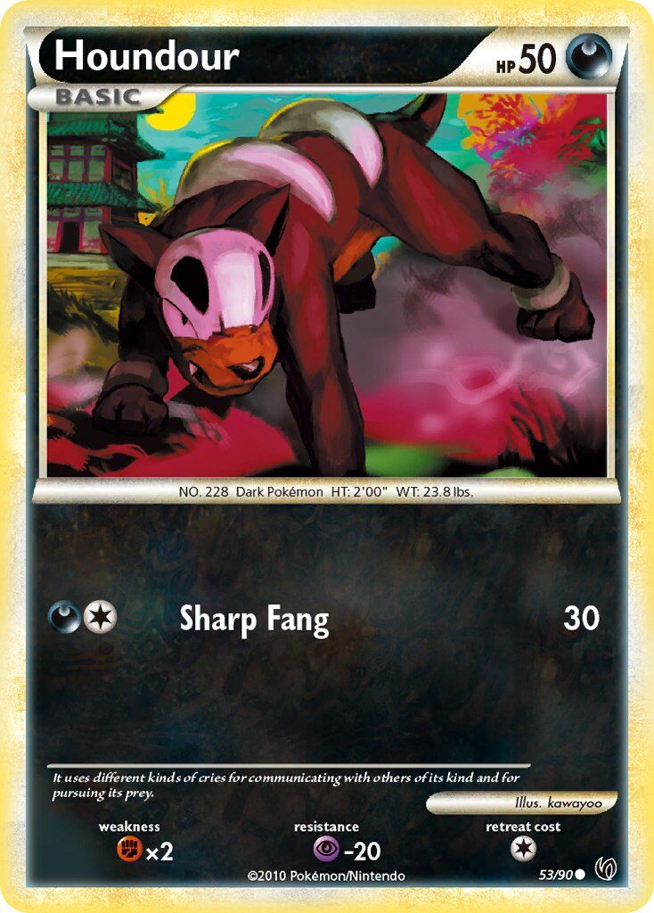Houndour - 53/91 - EN