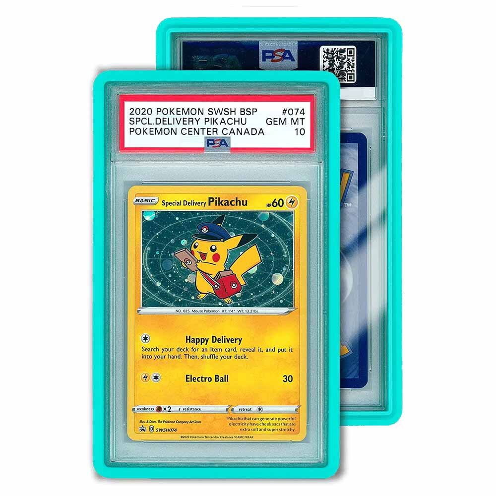 Graded Card Case - Mint Green (PSA) Graded Card Case - Mint Green (PSA)