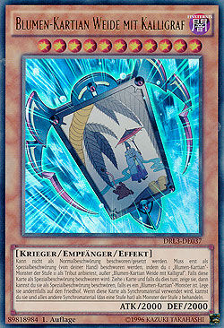blumen-kartian_weide_mit_kalligraf Blumen-Kartian Weide mit Kalligraf - Yu-Gi-Oh!