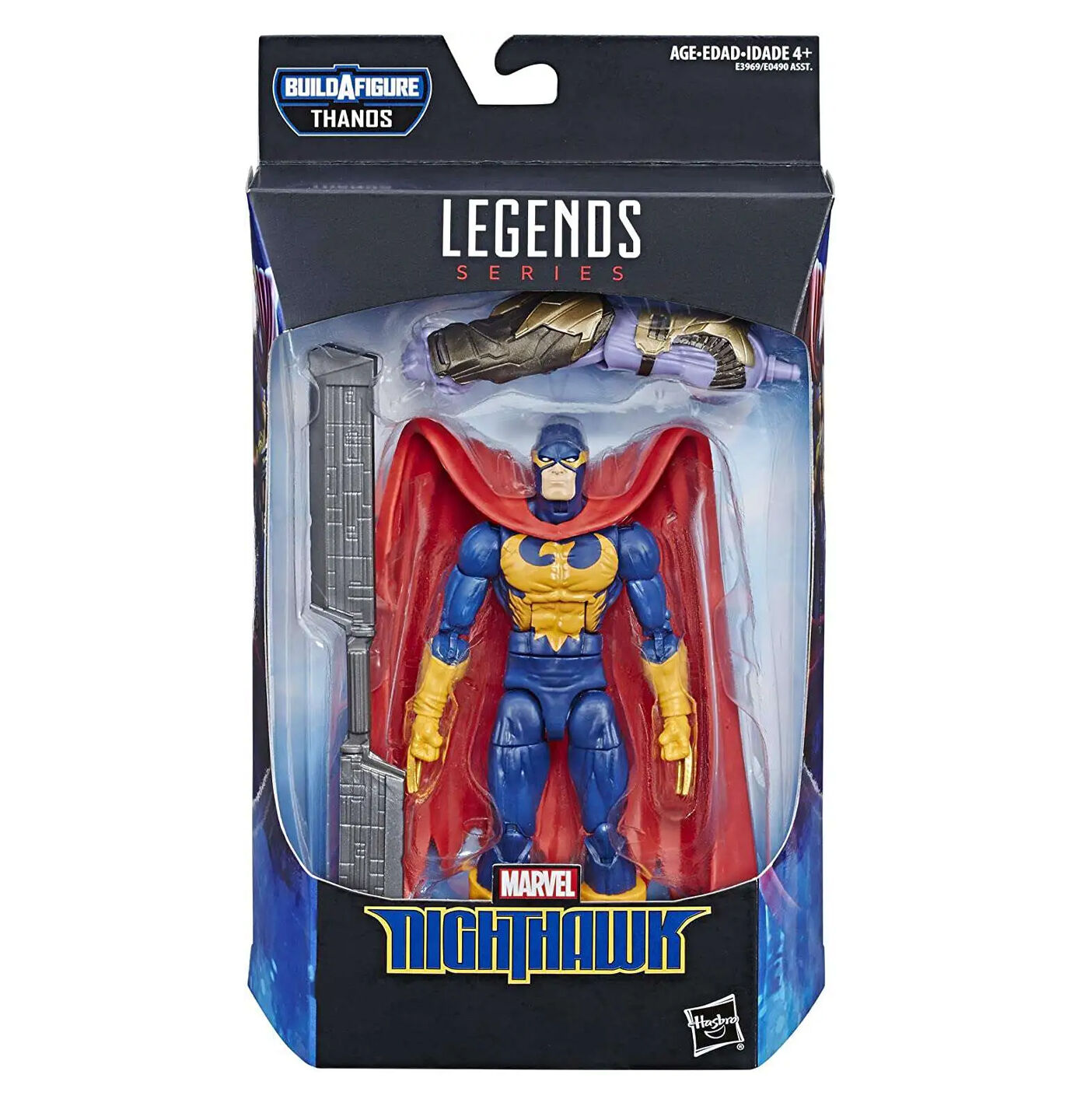 Avengers Endgame Marvel Legends Thanos Series Nighthawk Action Figure