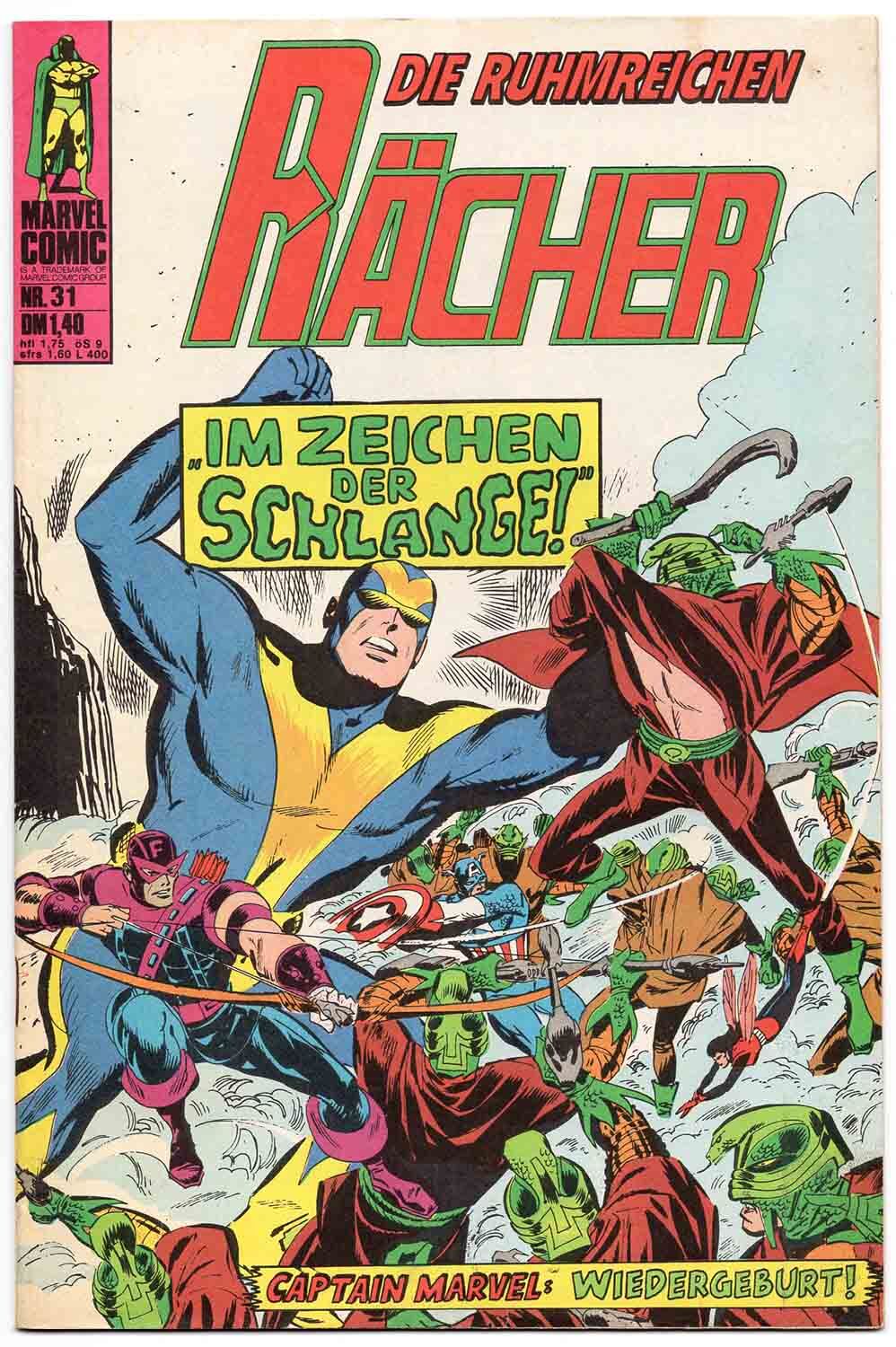 r-cher_31 Die Rächer #31 - Zustand 2 Gut