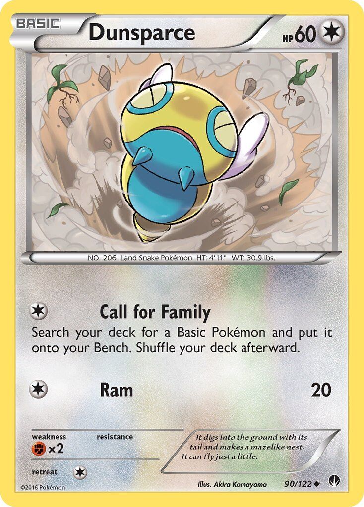 Dunsparce - 90/122 - EN