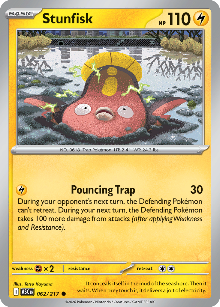 Stunfisk - 062/217 - EN