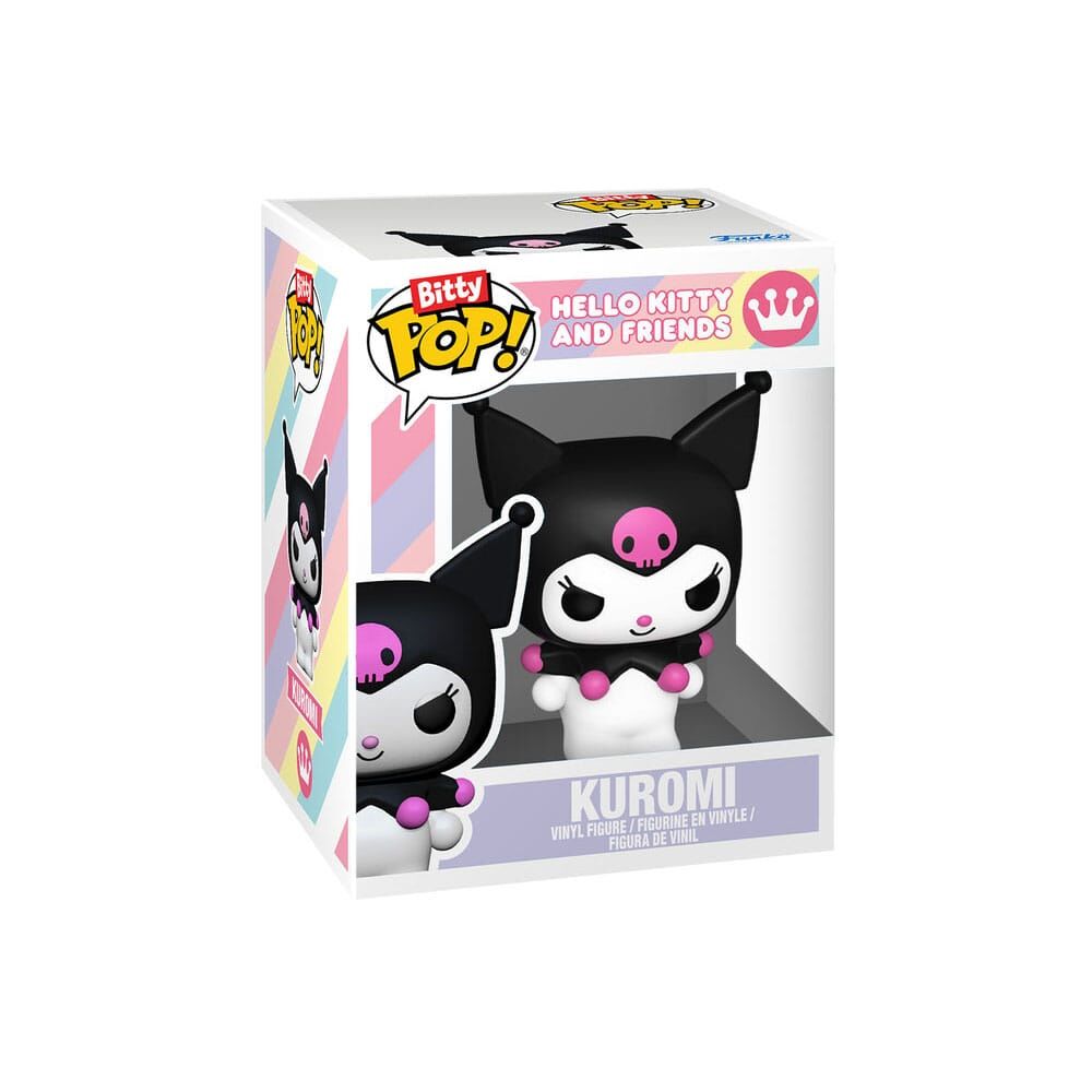 Hello Kitty And Friends Bitty POP! Vinyl Figur 2er-Pack - My Melody & Kuromi - 2,5 cm 