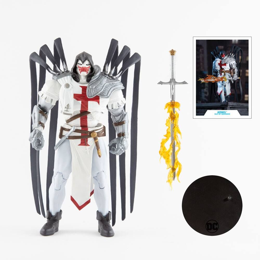 DC Multiverse Actionfigur Azrael Suit of Sorrows 18 cm