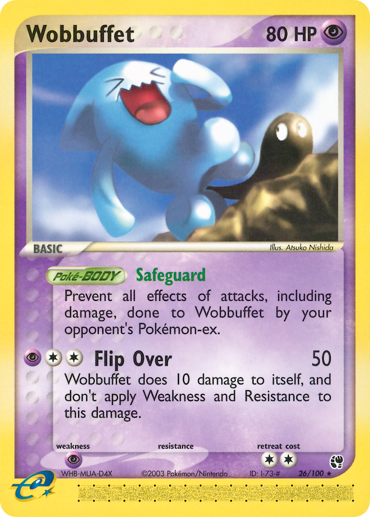 Wobbuffet - 26/100 - EN Wobbuffet - 26/100 - EN