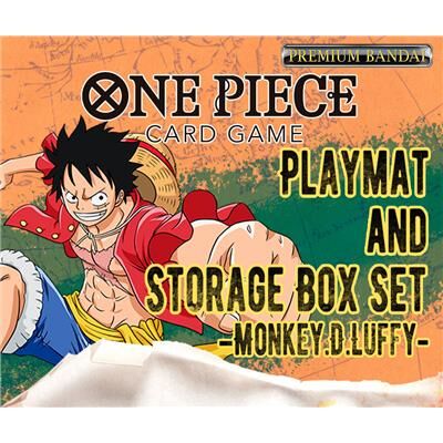 Playmat and Storage Box Set Monkey.D.Luffy - One Piece Card Game - EN