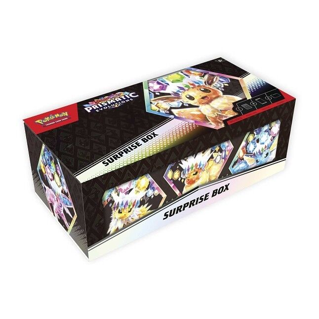 Pokémon TCG: SV08.5 - Prismatic Evolutions Surprise Box - DE Pokémon TCG: SV08.5 - Prismatic Evolutions Surprise Box - DE